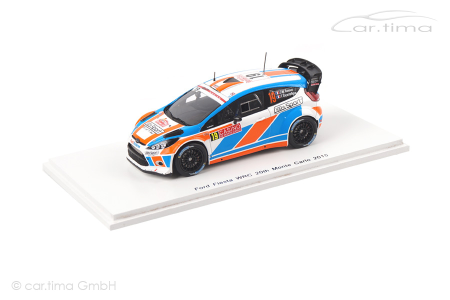 Ford Fiesta WRC Rally Monte Carlo 2015 Raoux/Escartefigue Spark 1:43 S4514