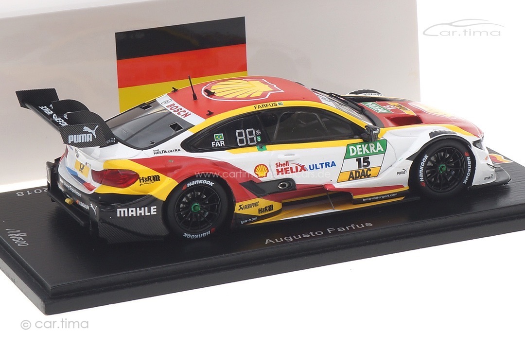 BMW M4 DTM Hockenheim 2018 Augusto Farfus Spark 1:43 SG633