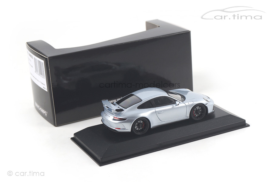 Porsche 911 (991 II) GT3 Rhodiumsilber Minichamps 1:43 413066032