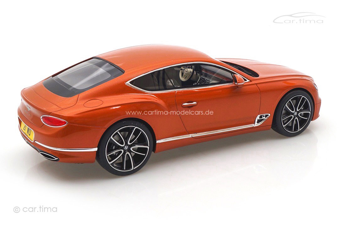 Bentley New Continental GT Orange Flame TopSpeed 1:18 TS0222