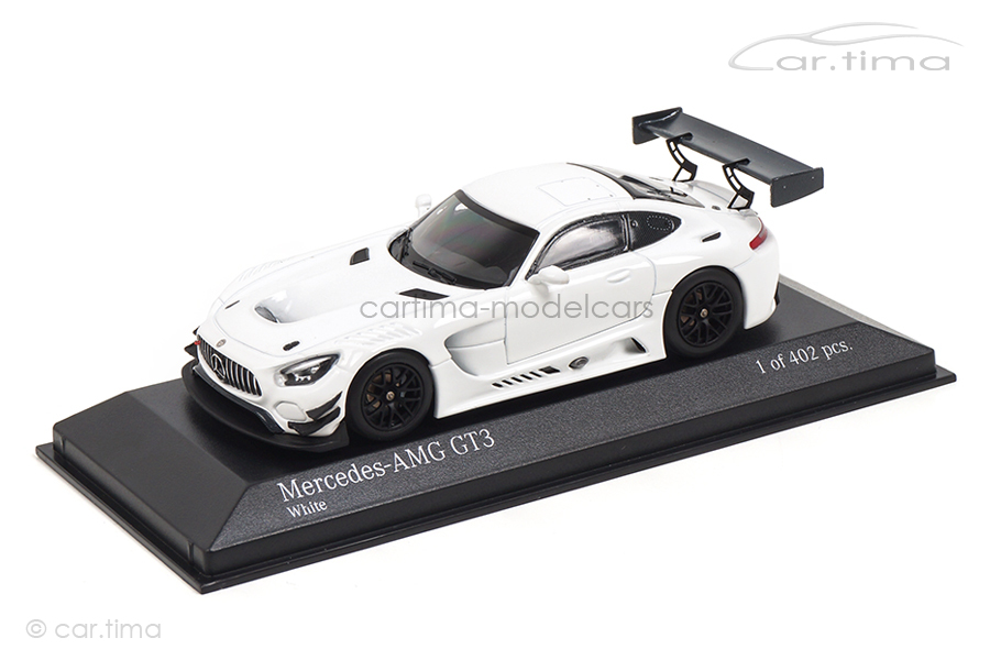 Mercedes-AMG GT3 Plain Body weiß Minichamps 1:43 410173200