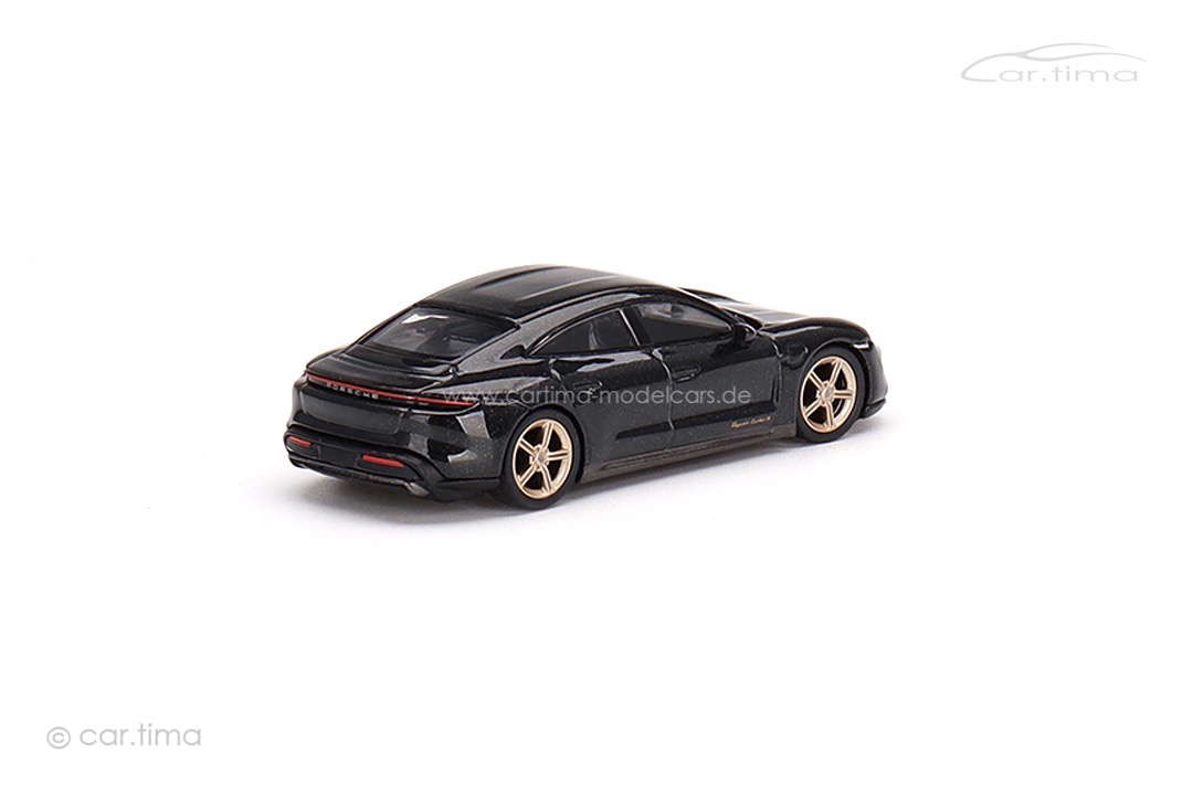 Porsche Taycan Turbo S Vulkangrau MINI GT 1:64 MGT00433-L