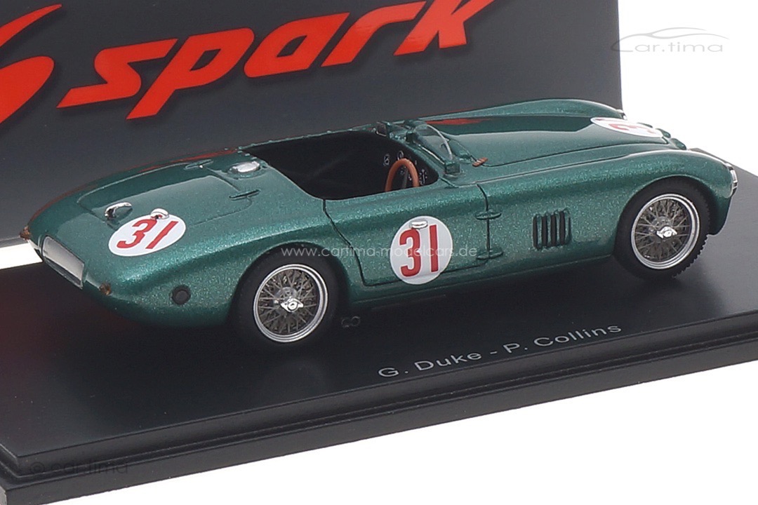 Aston Martin DB3 12h Sebring 1953 Duke/Collins Spark 1:43 S2449