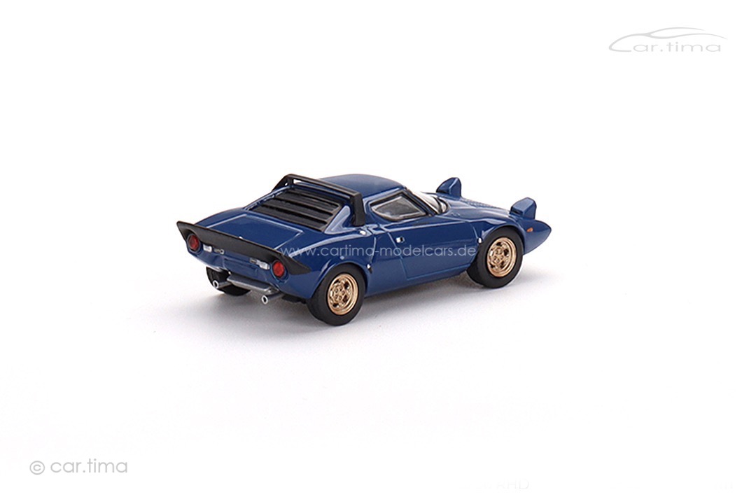 Lancia Stratos HF Stradale Bleu Vincennes MINI GT 1:64 MGT00411-L