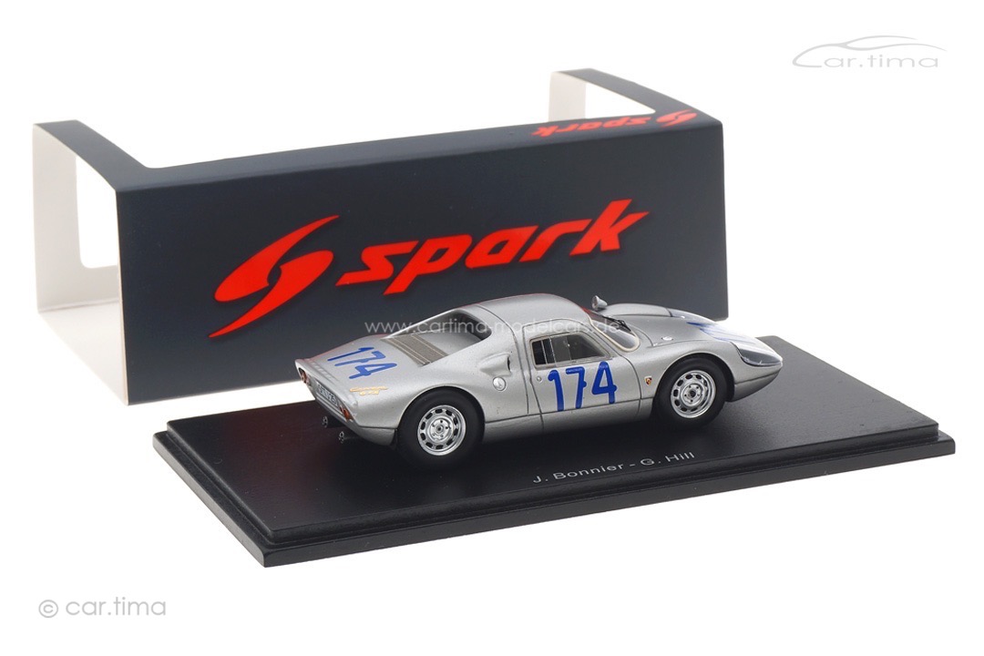 Porsche 904 GTS Targa Florio 1965 Maglioli/Linge Spark 1:43 S9231