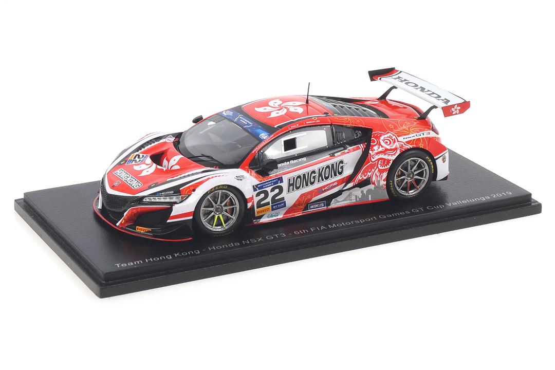 Honda NSX GT3 Vallelunga 2019 Ip/Lee Spark 1:43 S6313