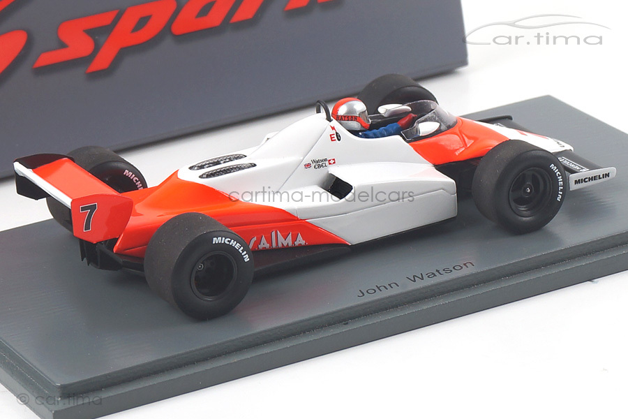 McLaren MP4-1C Winner GP Long Beach 1983 John Watson Spark 1:43 S4841