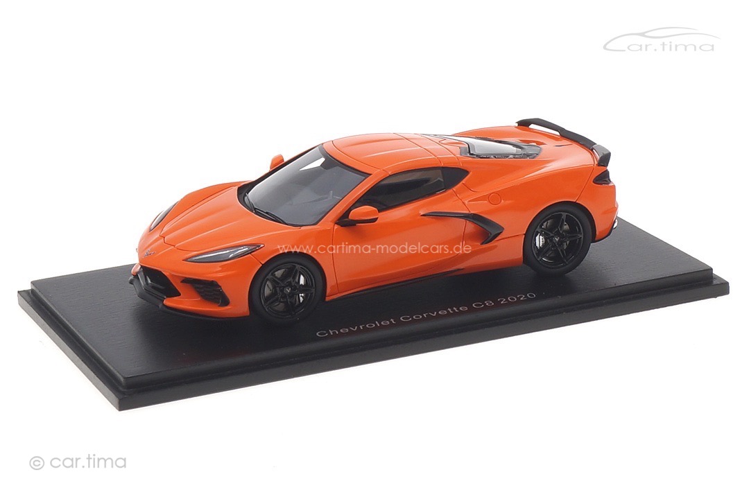 Chevrolet Corvette C8 orange Spark 1:43 S5062