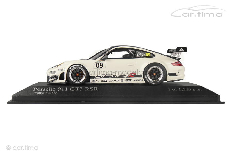 Porsche 911 (997) GT3 RSR Präsentation 2009 Minichamps 1:43 400096909
