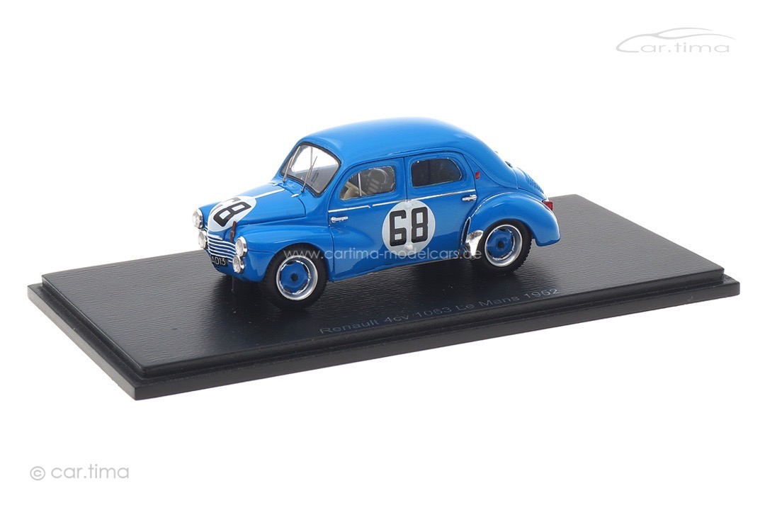 Renault 4CV 1063 24h Le Mans 1952 de Regibus/Porta Spark 1:43 S5221