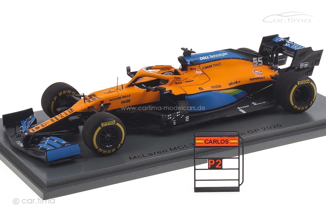 McLaren MCL35 GP Italien 2020 Carlos Sainz Jr. Spark 1:43 S6481