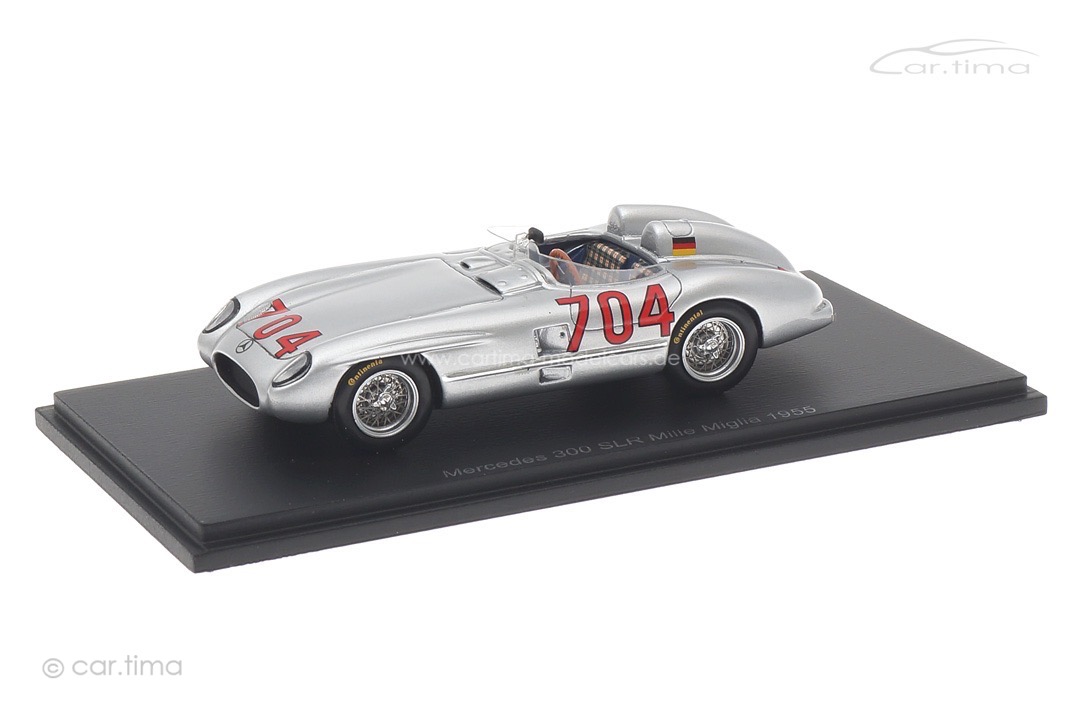 Mercedes-Benz 300 SLR Mille Miglia 1955 Herrmann/Eger Spark 1:43 S5892