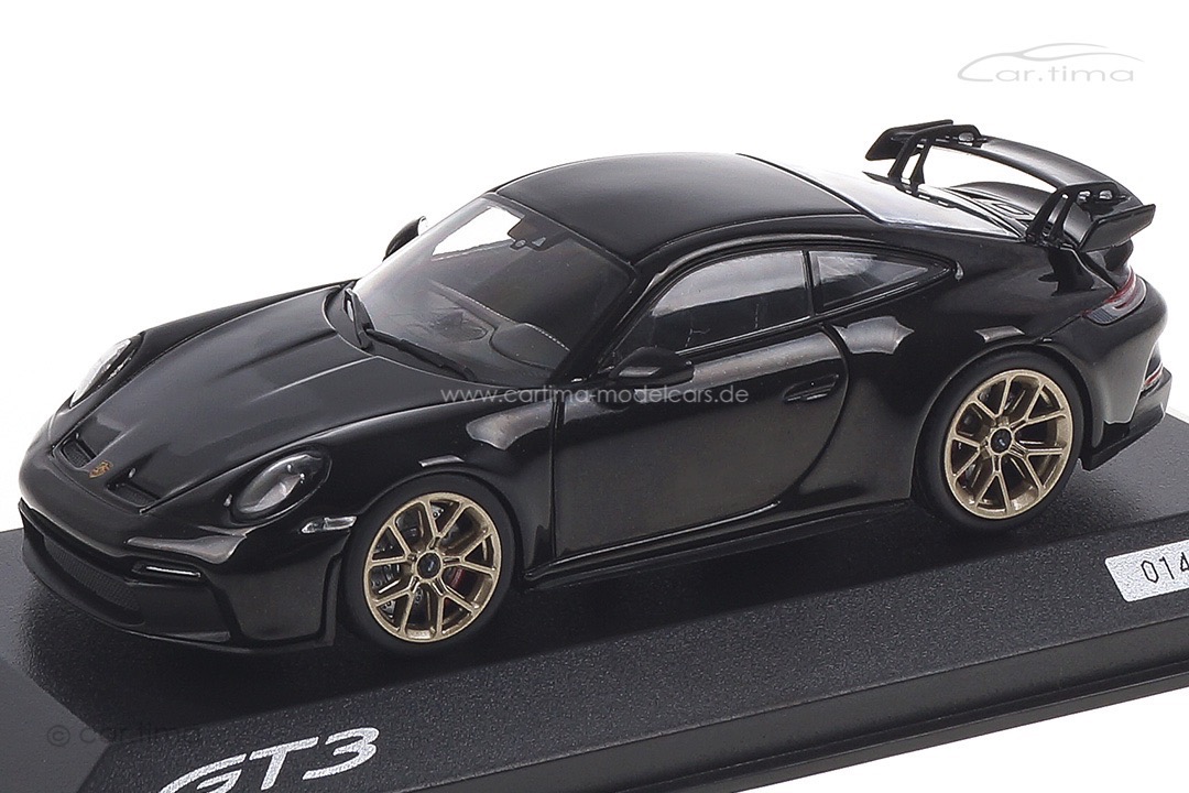 Porsche 911 (992) GT3 Tiefschwarzmet. Minichamps 1:43 WAP0201520M007