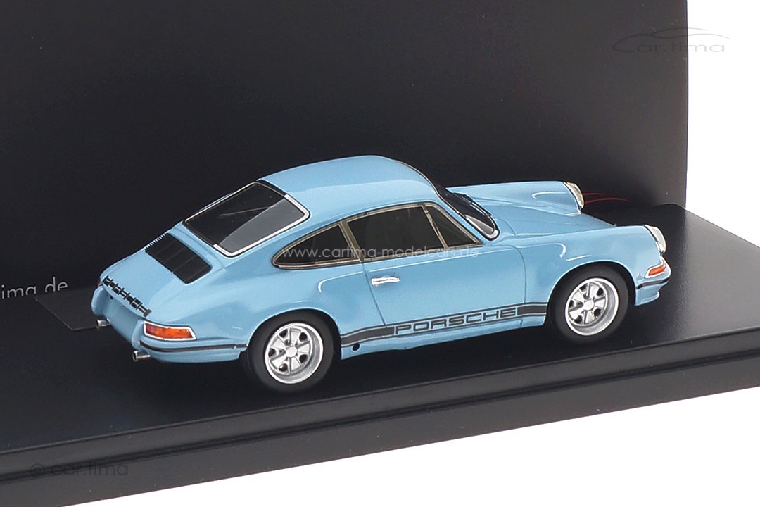 Porsche 911 S/T Gulfblau Originalsignatur Günter Steckkönig car.tima 1:43 CAR04324003-SIG