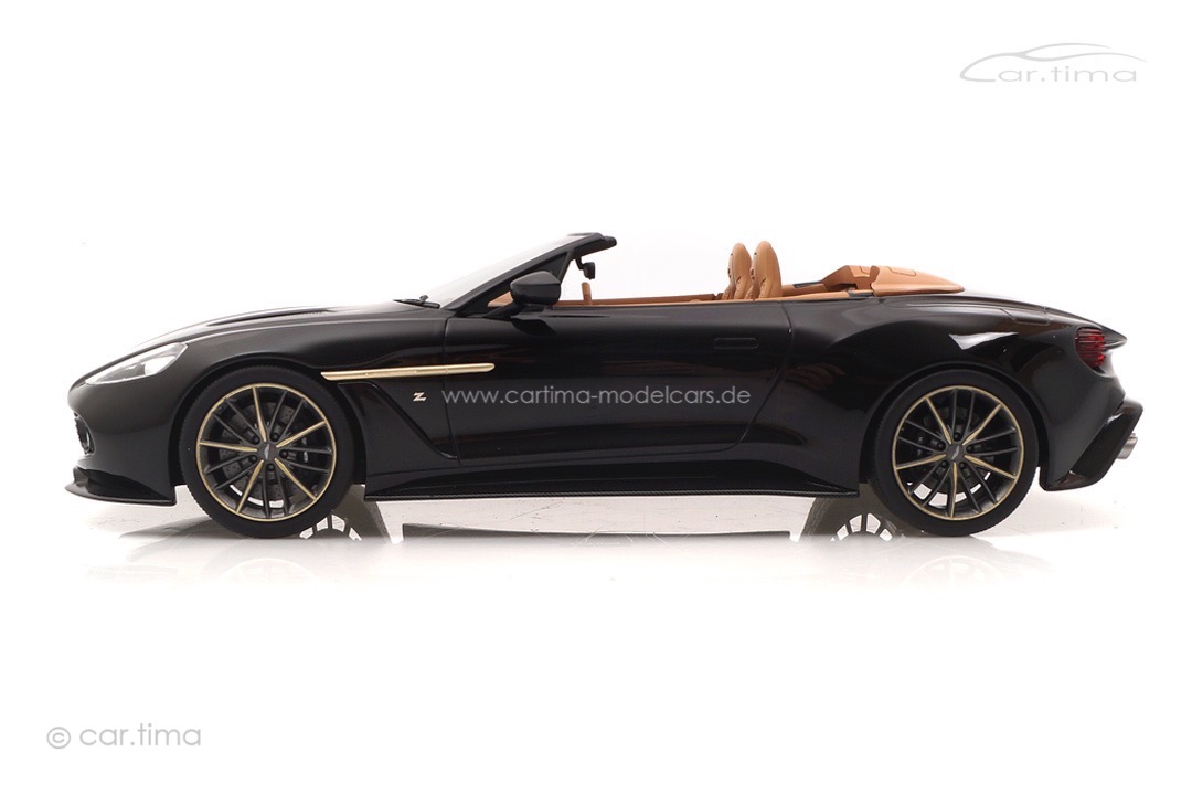 Aston Martin Vanquish Zagato Volante Scorching Black TopSpeed 1:18 TS0216