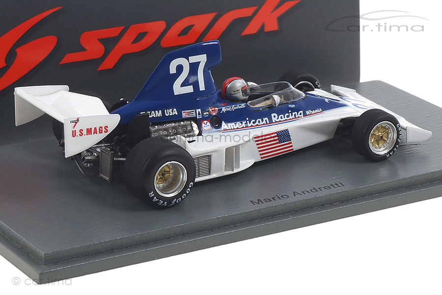 Parnelli VPJ4B GP Long Beach 1976 Mario Andretti Spark 1:43 S1891