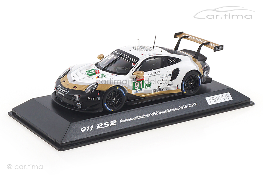 Porsche 911 RSR Präsentation 2019 Spark 1:43 WAP0201480LRSR