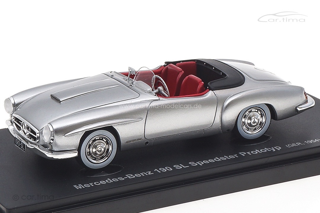 Mercedes-Benz 190 SL Speedster silber Avenue43 1:43 60059