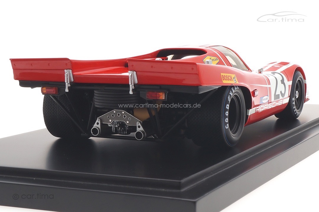 Porsche 917 K Winner 24h Le Mans 1970 Originalsignatur Hans Herrmann Spark 1:18