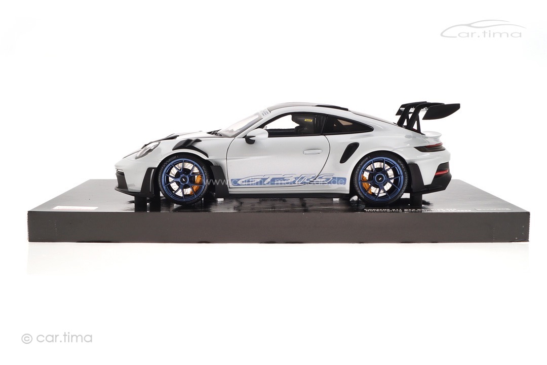 Porsche 911 (992) GT3 RS Weissach Package Eisgraumet. Rekordrunde Minichamps 1:18 110062021