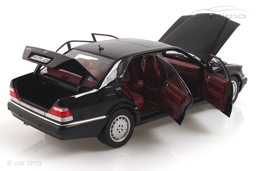 Mercedes-Benz S600 schwarz Norev 1:18 183722