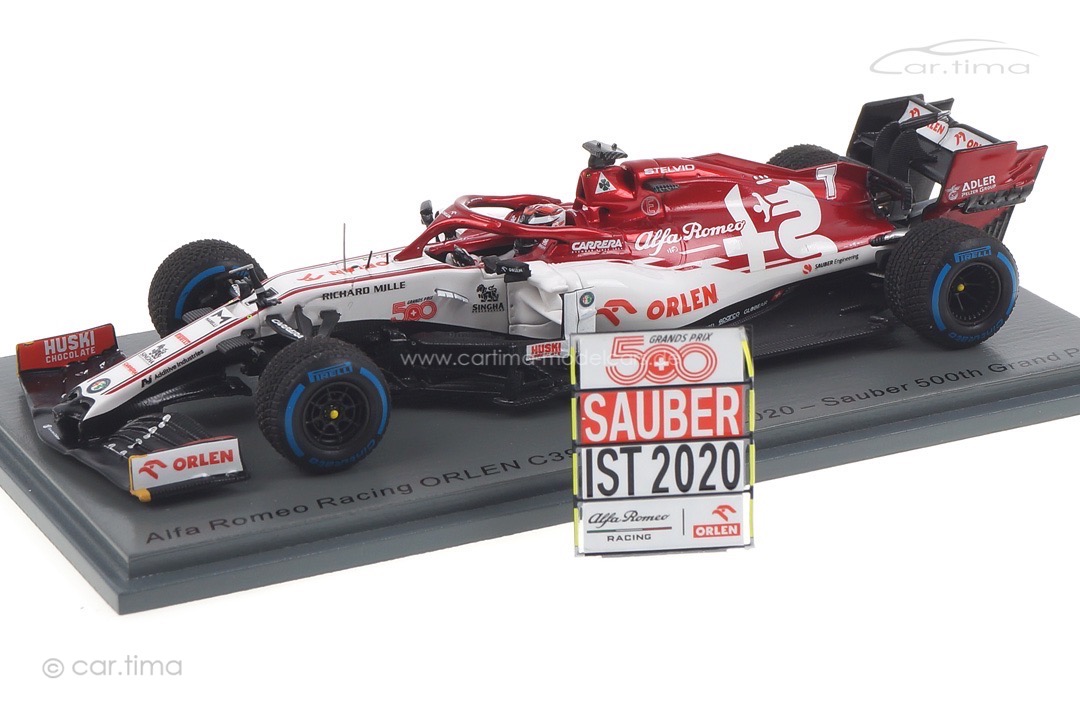 Alfa Romeo Racing C39 GP Türkei 2020 Kimi Räikkönen Spark 1:43 S6492