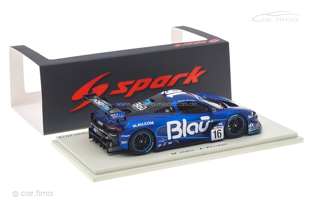 McLaren 720S GT3 International GT Open 2019 Hahn/Khodair Spark 1:43 S9201