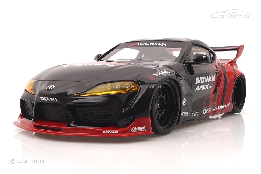 Pandem Toyota GR Supra V1.0 Advan Sema 2019 TopSpeed 1:18 TS0358