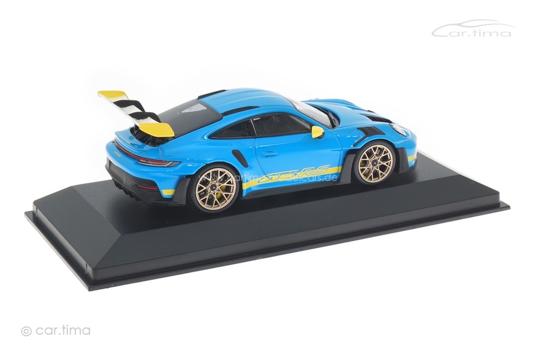 Porsche 911 (992) GT3 RS Rivierablau Tribute Daytona 2003 Minichamps 1:43 WAP0205110SGT3