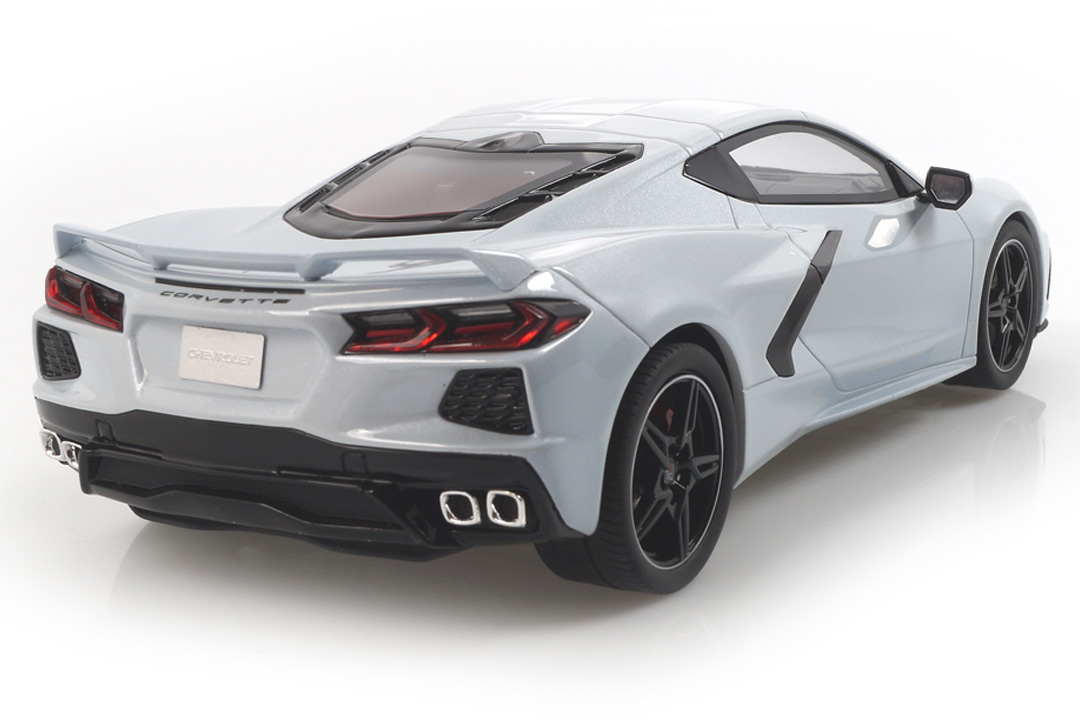 Chevrolet Corvette C8 Ceramic grey met. GT Spirit 1:18 GT835