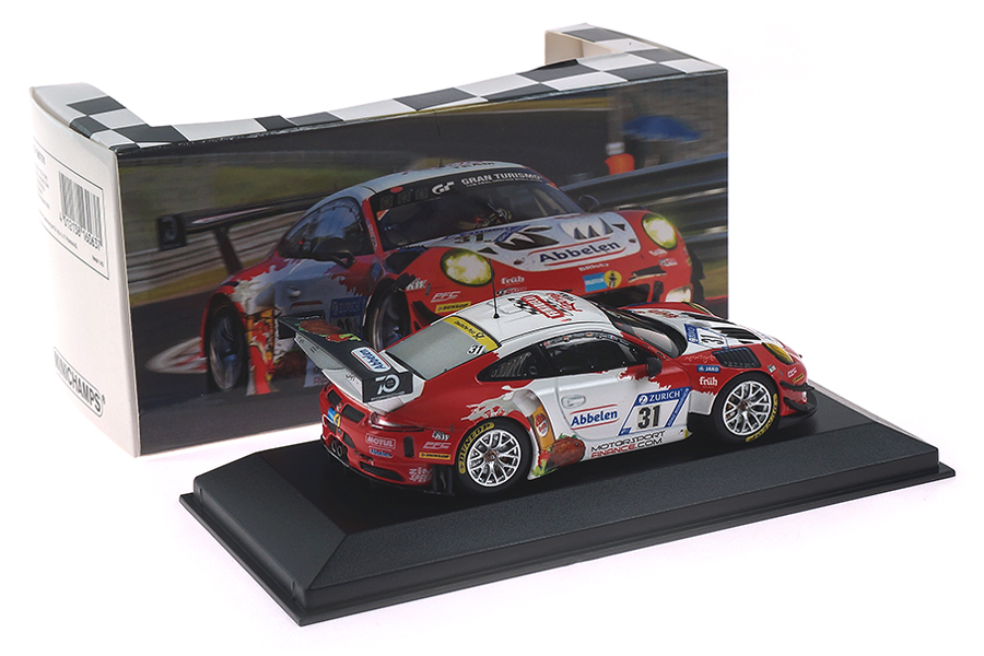 Porsche 911 (991 II) GT3 R Frikadelli Racing 24 Nürburgring 2018 Seefried/Laser Minichamps 1:43 