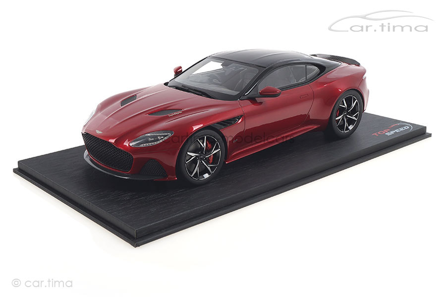 Aston Martin DBS Superleggera Hyper red TopSpeed 1:18 TS0266