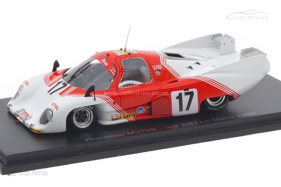 Rondeau M379B 24h Le Mans 1980 Spice/Martin/Martin Spark 1:43 S8456