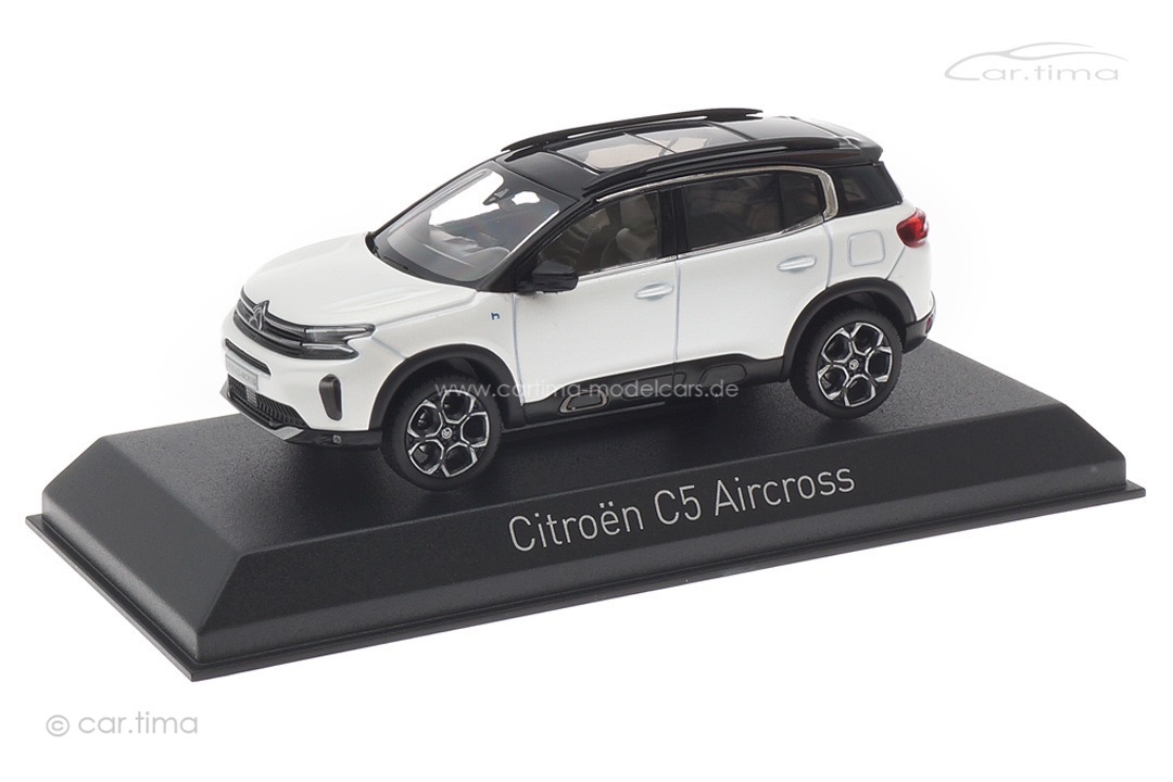 Citroën C5 Aircross 2022 Pearl White/black Norev 1:43 155564