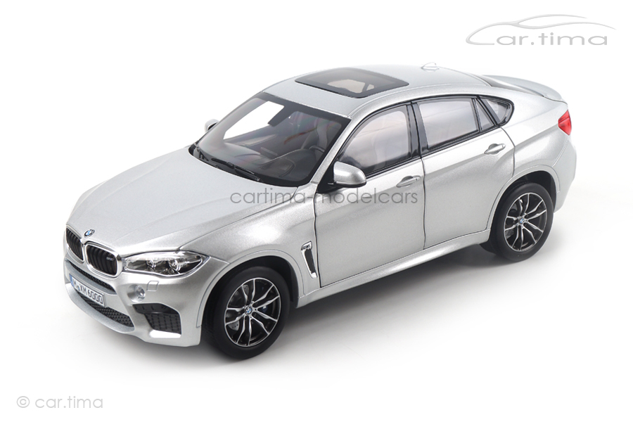 BMW X6 M 2016 silber Norev 1:18 183200