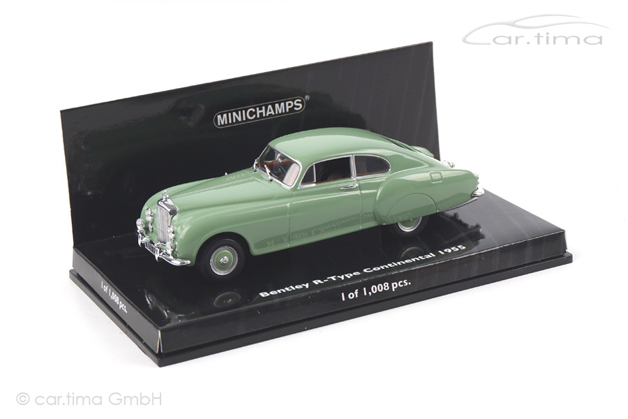 Bentley R-Type Continental 1955 grün Minichamps 1:43 436139424