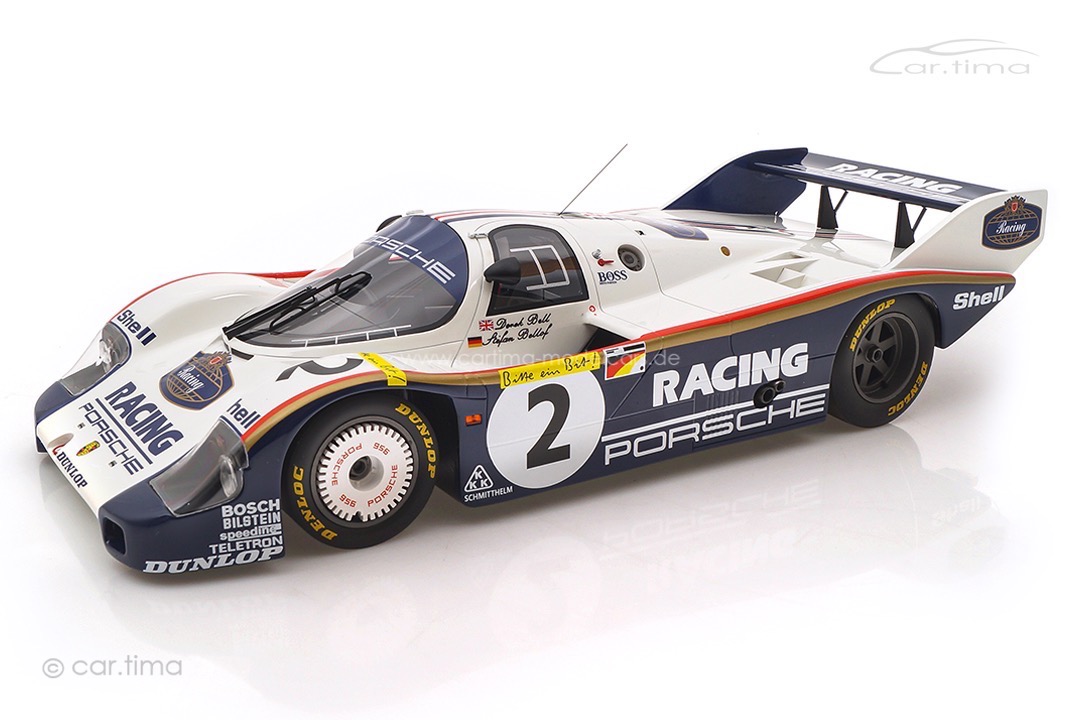 Porsche 956 K Nürburgring Rekordrunde Norschleife 1983 Bellof/Bell Werk83 1:12 W12001001