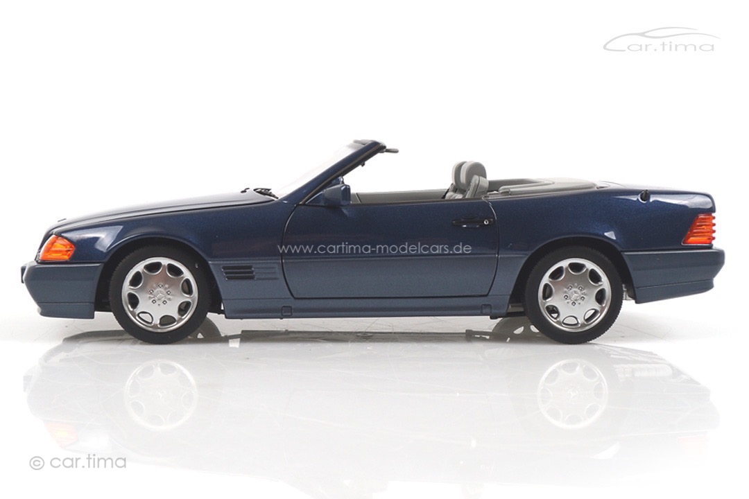 Mercedes-Benz 500 SL (R129) blau met. Norev 1:18 183717