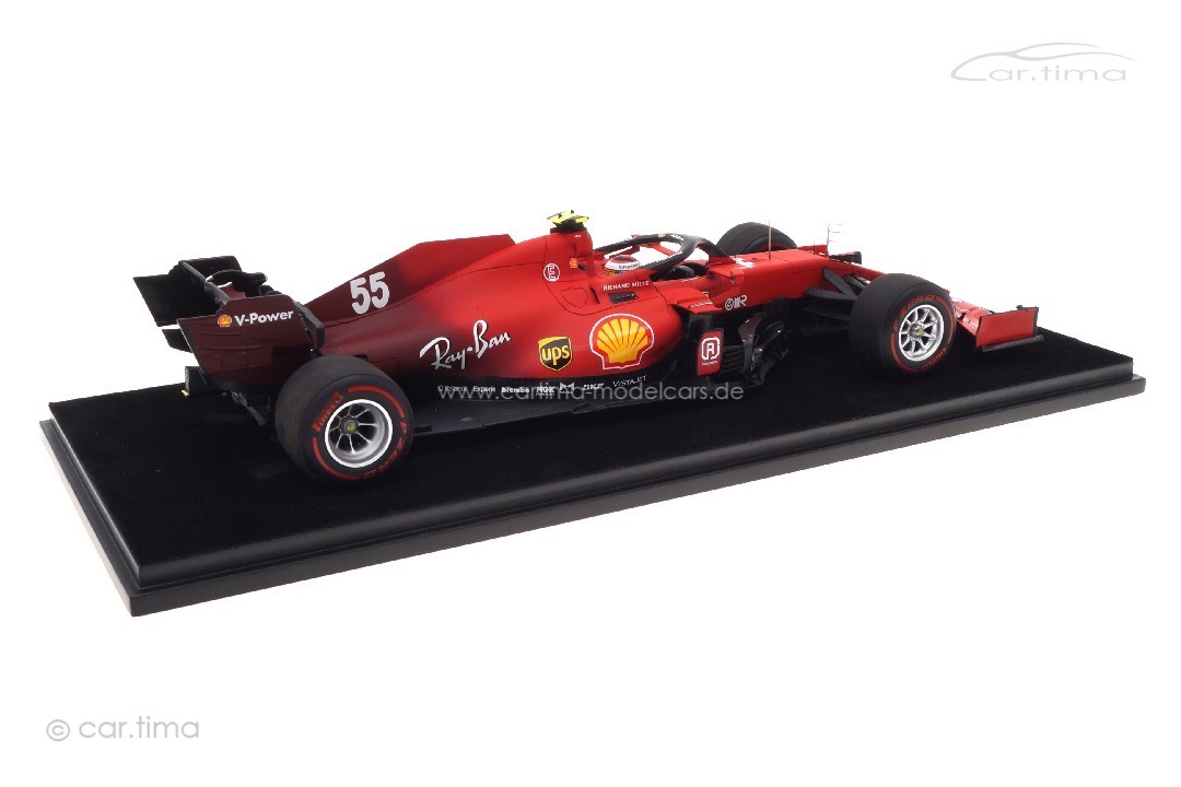 Ferrari SF21 Monaco GP 2021 Carlos Sainz Jr. Looksmart 1:18 LS18F1037