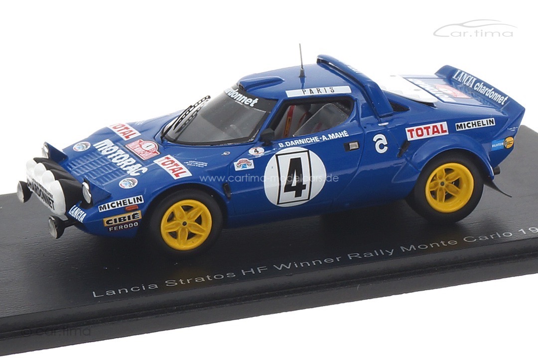 Lancia Stratos HF Winner Rallye Monte Carlo 1979 Darniche/Mahé Spark 1:43 S9096