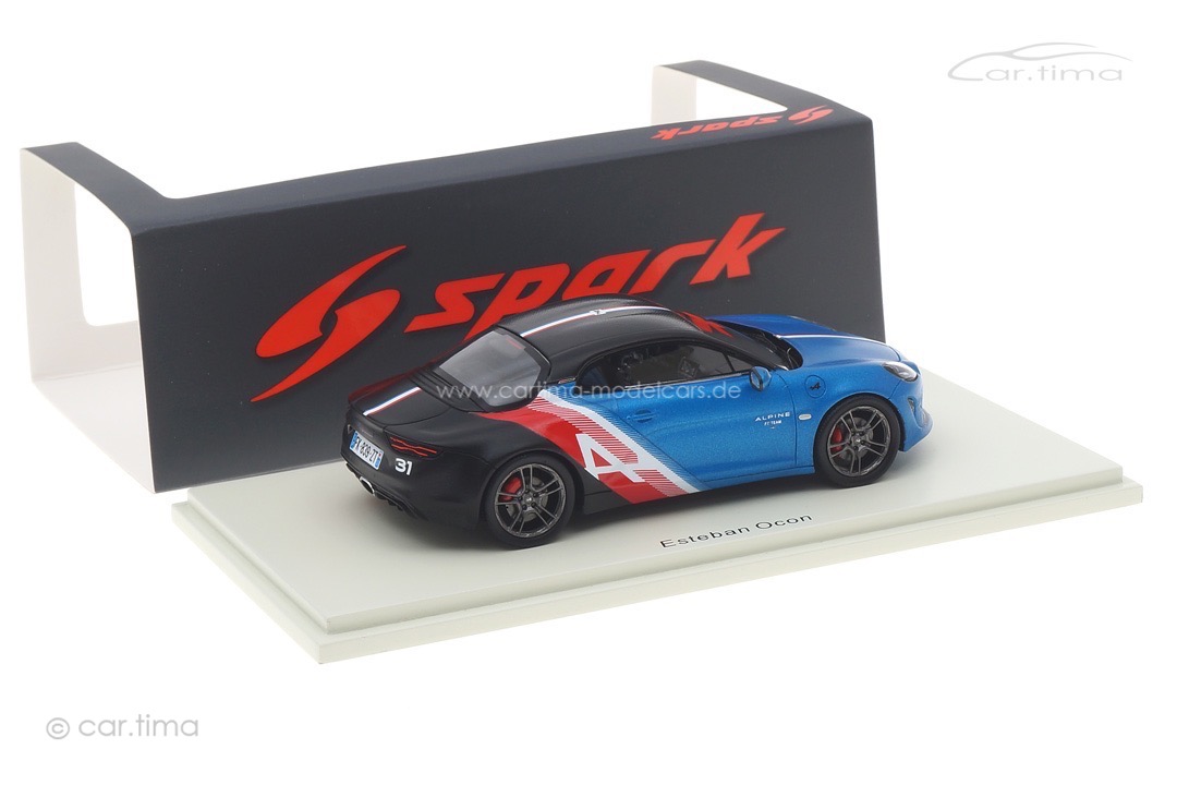 Alpine A110 Trackside GP Monza 2021 Esteban Ocon Spark 1:43 S6592