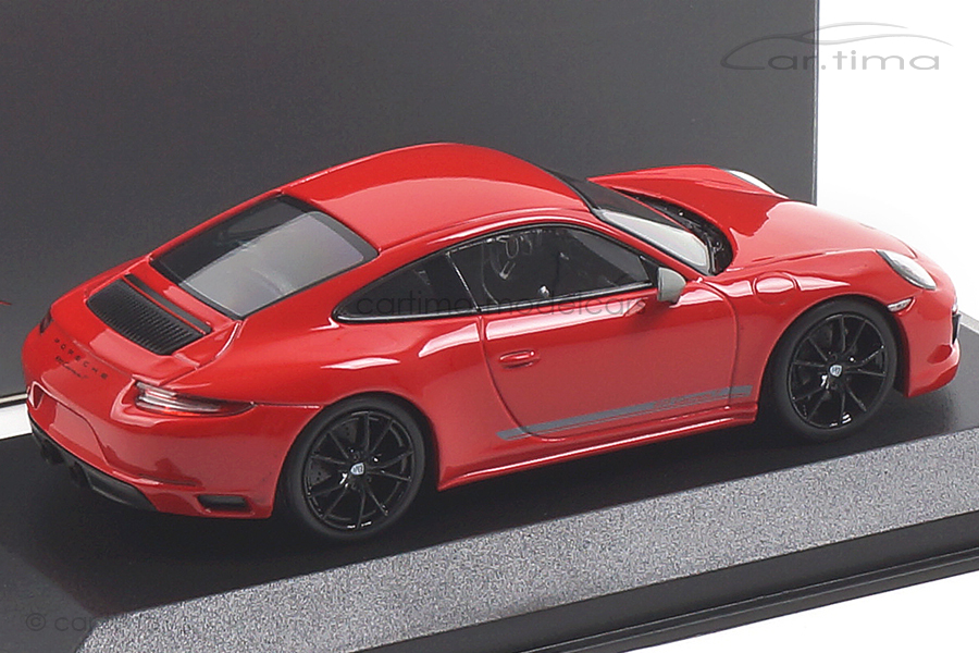 Porsche 911 (991 II) Carrera T Indischrot/Rad schwarz Minichamps 1:43 CA04319002B