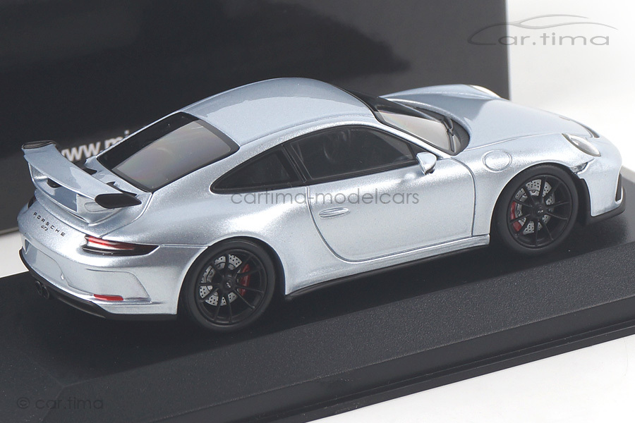 Porsche 911 (991 II) GT3 Rhodiumsilber Minichamps 1:43 413066032