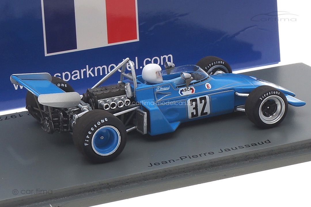 Brabham BT38 Vainqueur Hockenheim F2 1972 Jean-Pierre Jaussaud Spark 1:43 SF241