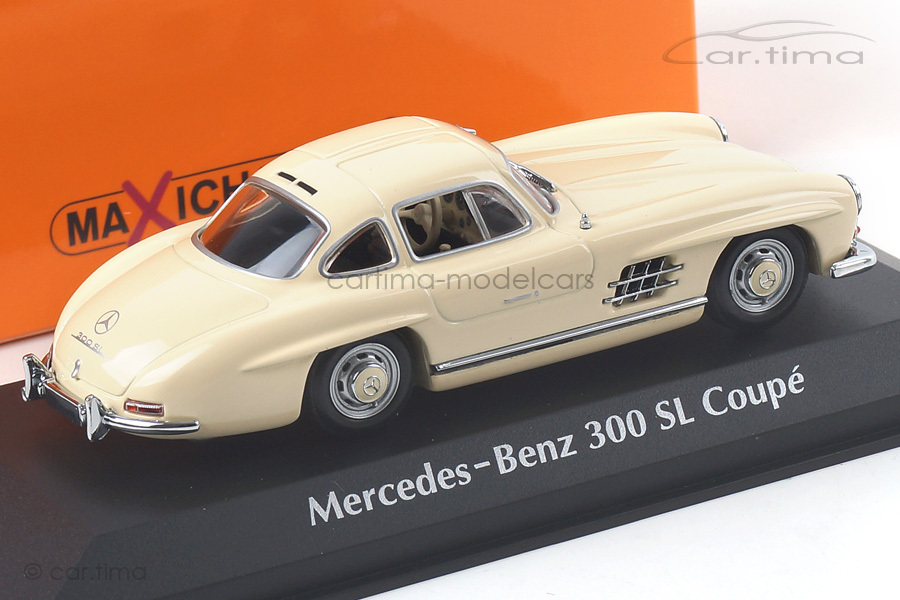 Mercedes-Benz 300 SL Coupé (W198 I) 1955 weiß Maxichamps 1:43 940039002