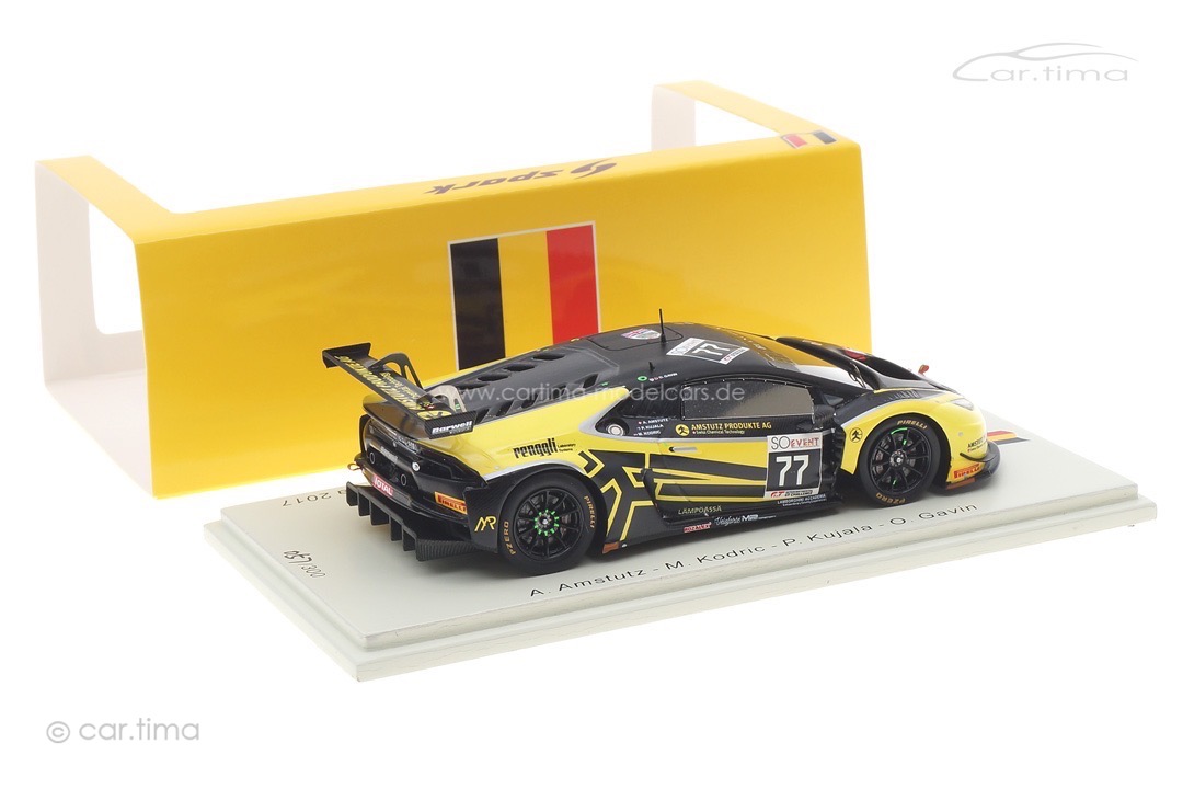 Lamborghini Huracán GT3 24h Spa 2017 Amstutz/Kodric/Kujala/Gavin Spark 1:43 SB301