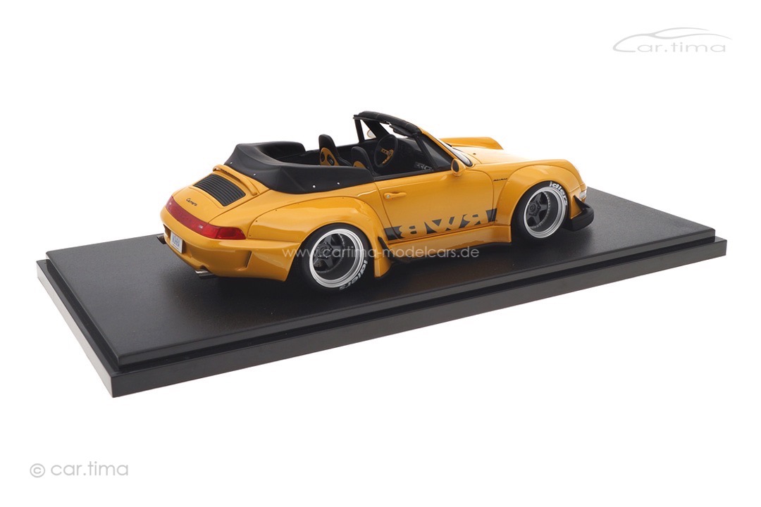 RWB Bodykit Nohra auf Basis Porsche 911 (964) gelb GT Spirit 1:18 GT450