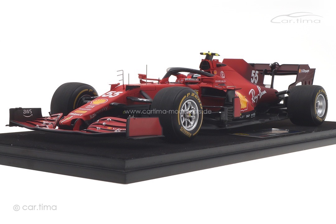 Ferrari SF21 GP Großbritannien 2021 Carlos Sainz Jr. Looksmart 1:18 LS18F1039