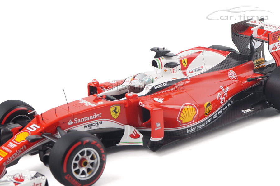 Ferrari SF16-H GP Italy 2016 Sebastian Vettel BBR 1:18 BBR181625