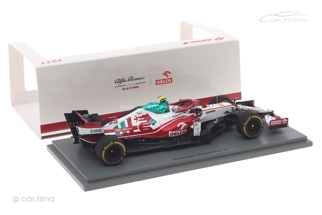 Alfa Romeo Racing Orlen C41 GP Italien 2021 Antonio Giovinazzi Spark 1:43 S7688